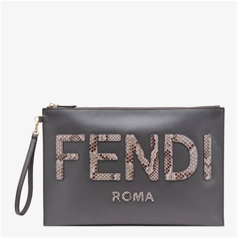 fendi roma pochette|FENDI .